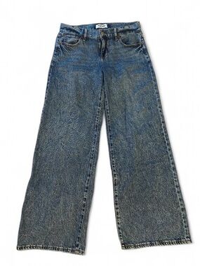 RSQ blue mid rise wide leg jeans